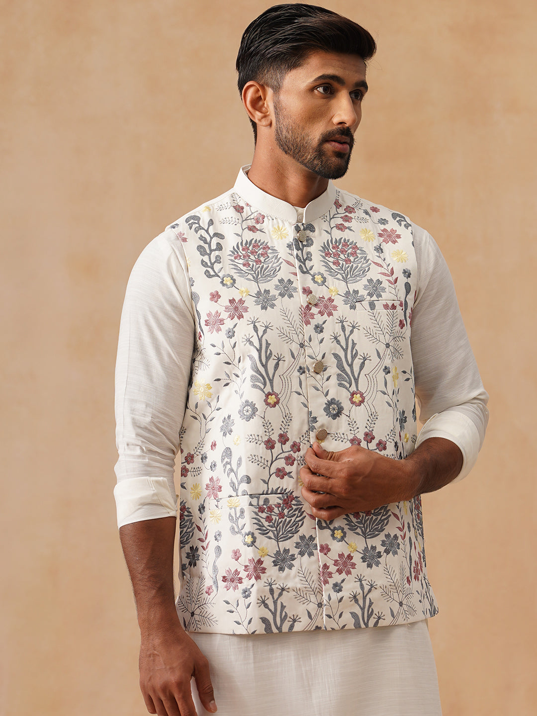  Indian Wear 136white | DesiQlo