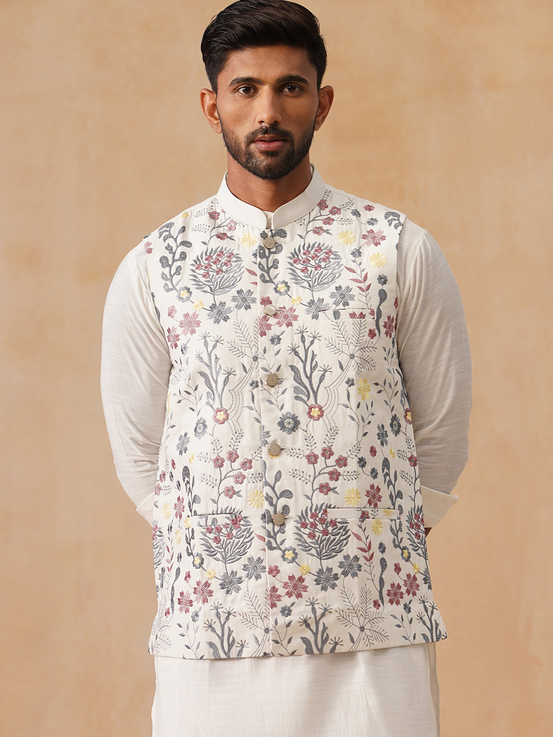  Indian Wear 136white | DesiQlo