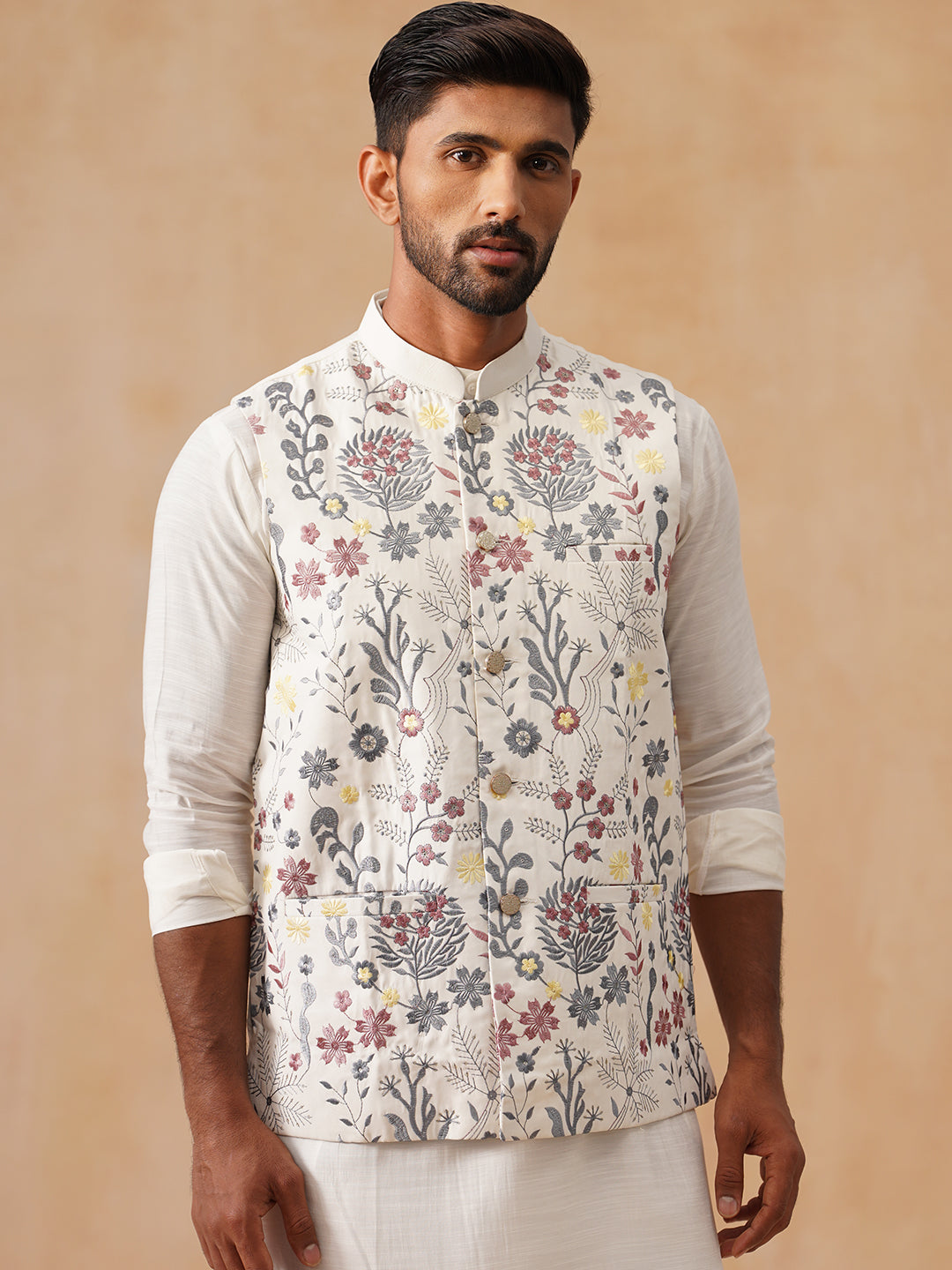 Indian Wear 136white | DesiQlo