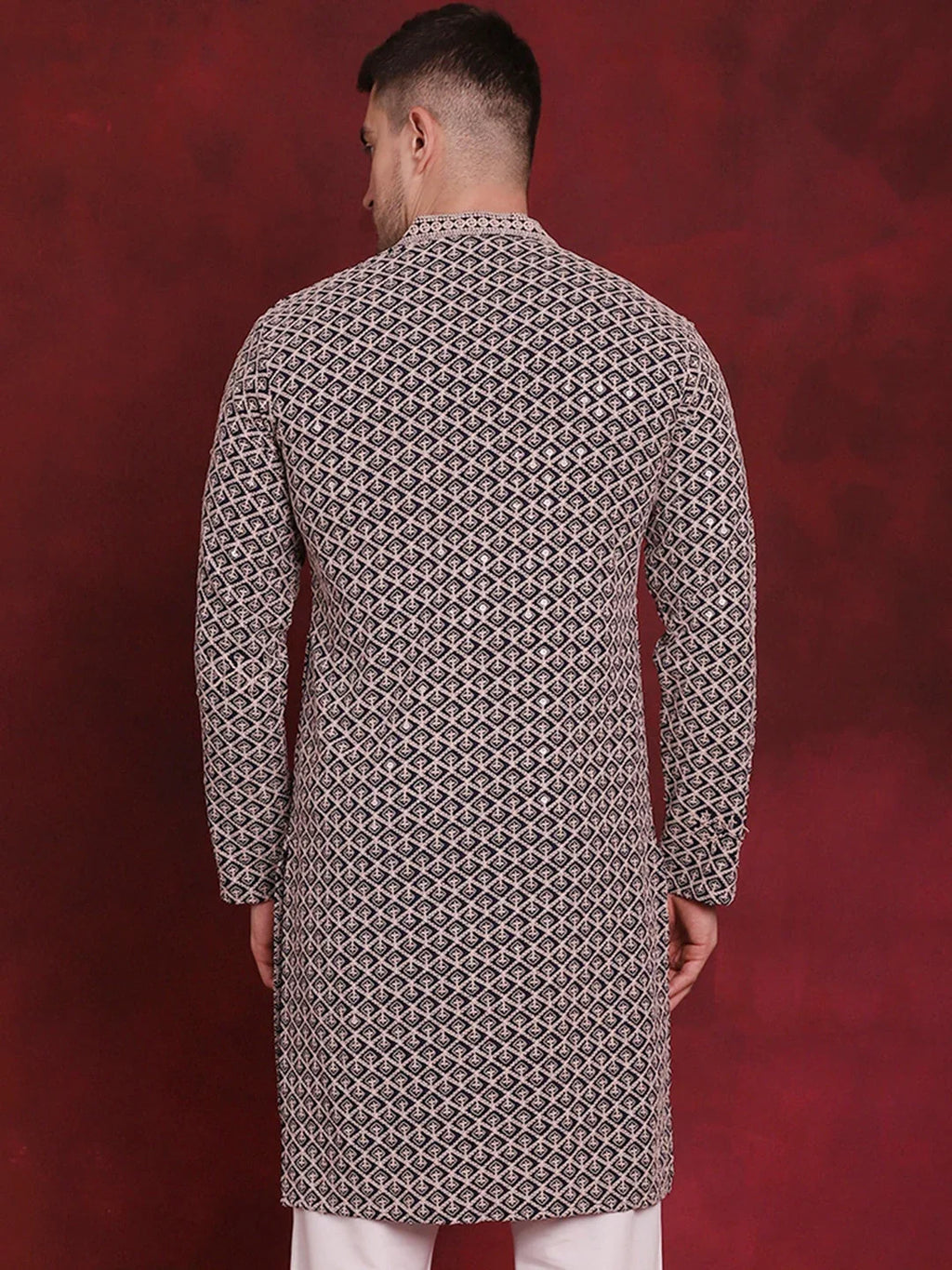 Sequin Embroidered Pure Assorted Cotton Kurtas