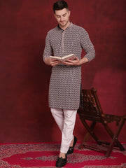 Sequin Embroidered Pure Assorted Cotton Kurtas