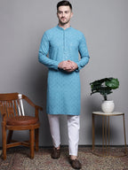 Sequin Embroidered Pure Cotton Assorted Kurtas
