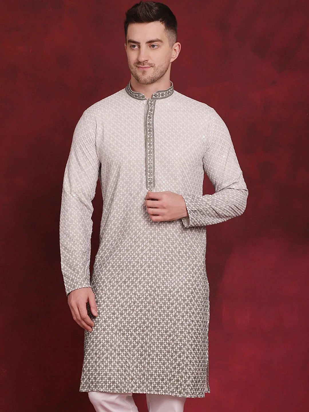 Green Rayon Solid Indian Wear KO_5025Pista | DesiQlo