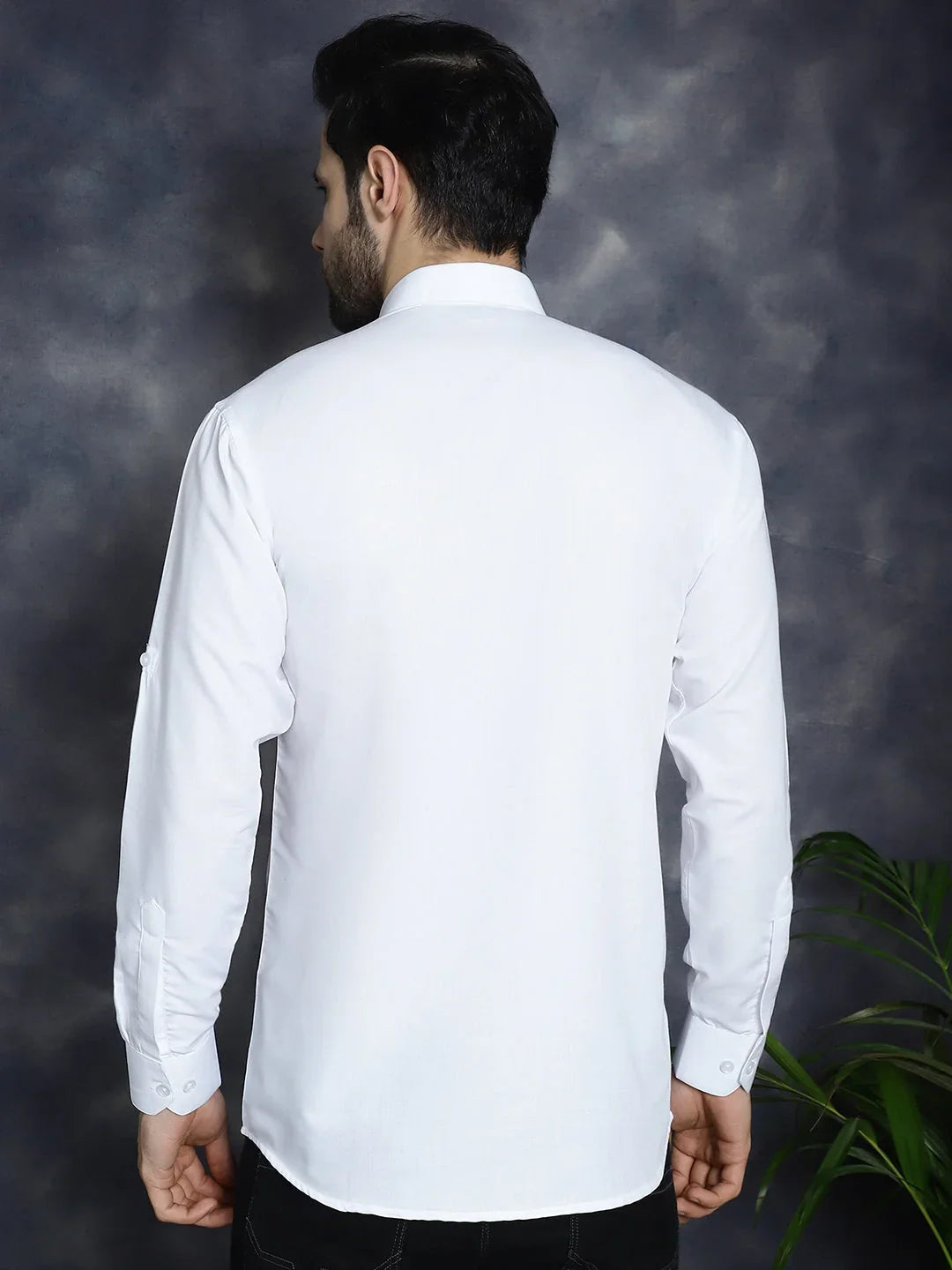 White Cotton Solid Indian Wear KO_5037White | DesiQlo
