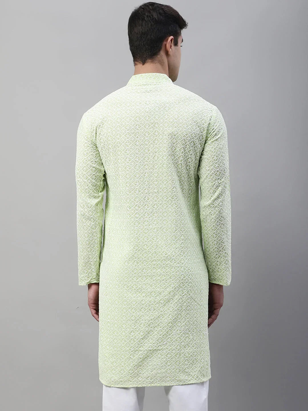 Green Cotton Solid Indian Wear KO_626Green | DesiQlo
