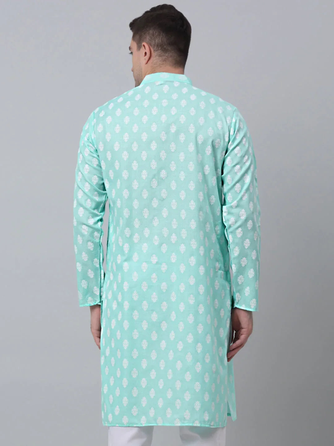 Green Cotton Solid Indian Wear KO_650Green | DesiQlo