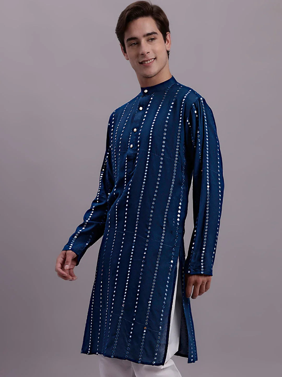 Multi Rayon Solid Indian Wear for Men | DesiQlo India
