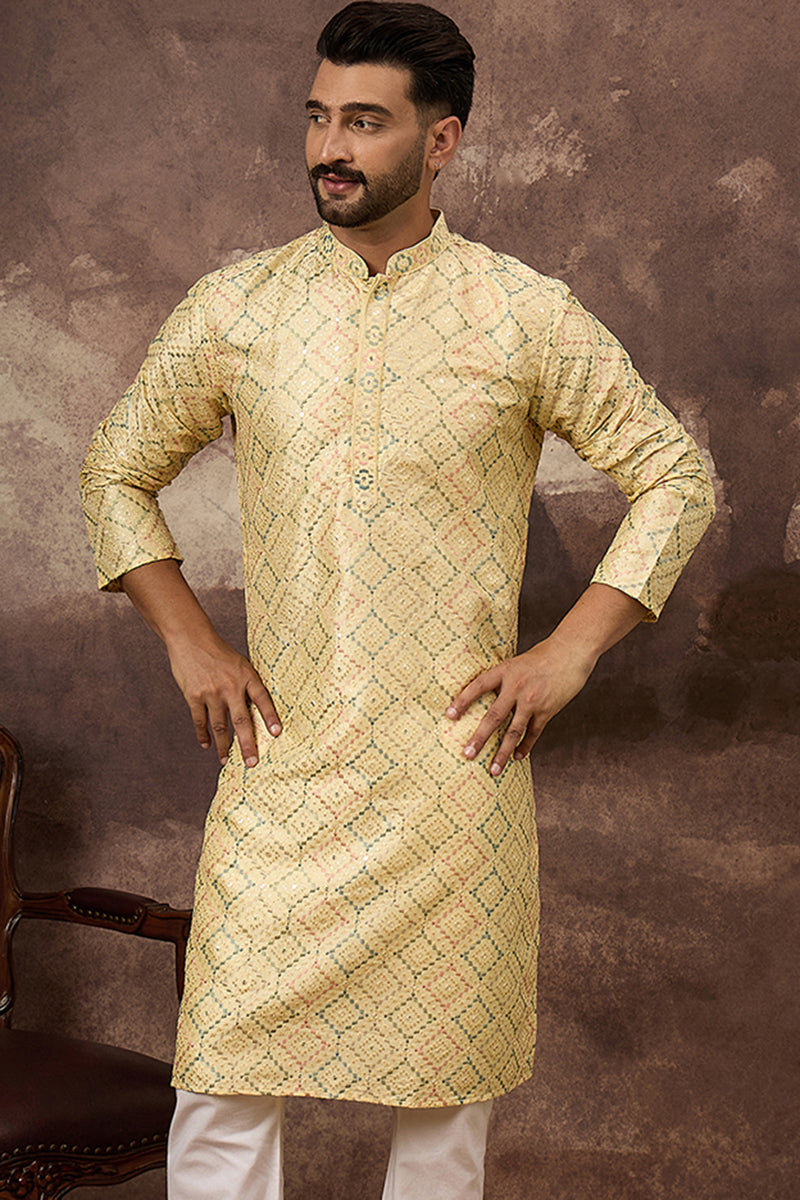 Silk Blend Kurtas -mku1383 | DesiQlo