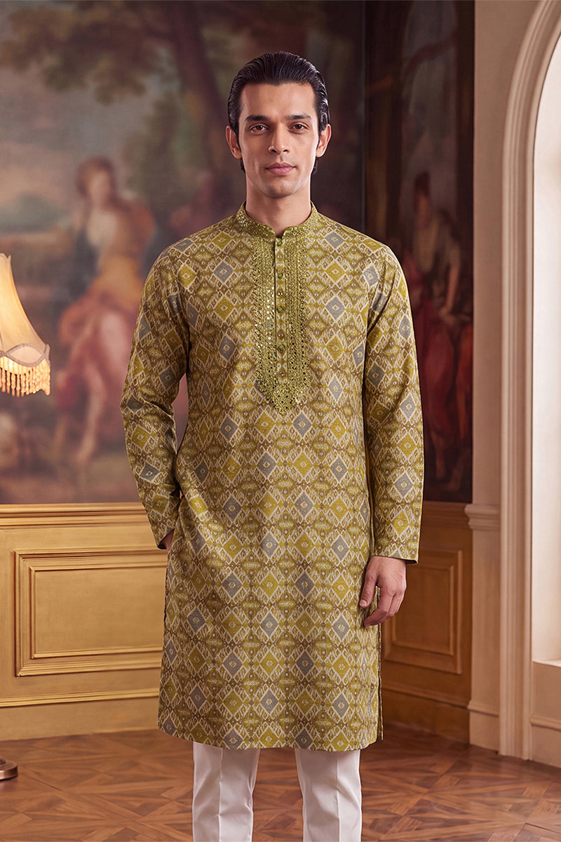 Silk Blend kurtas -mku1894 | DesiQlo