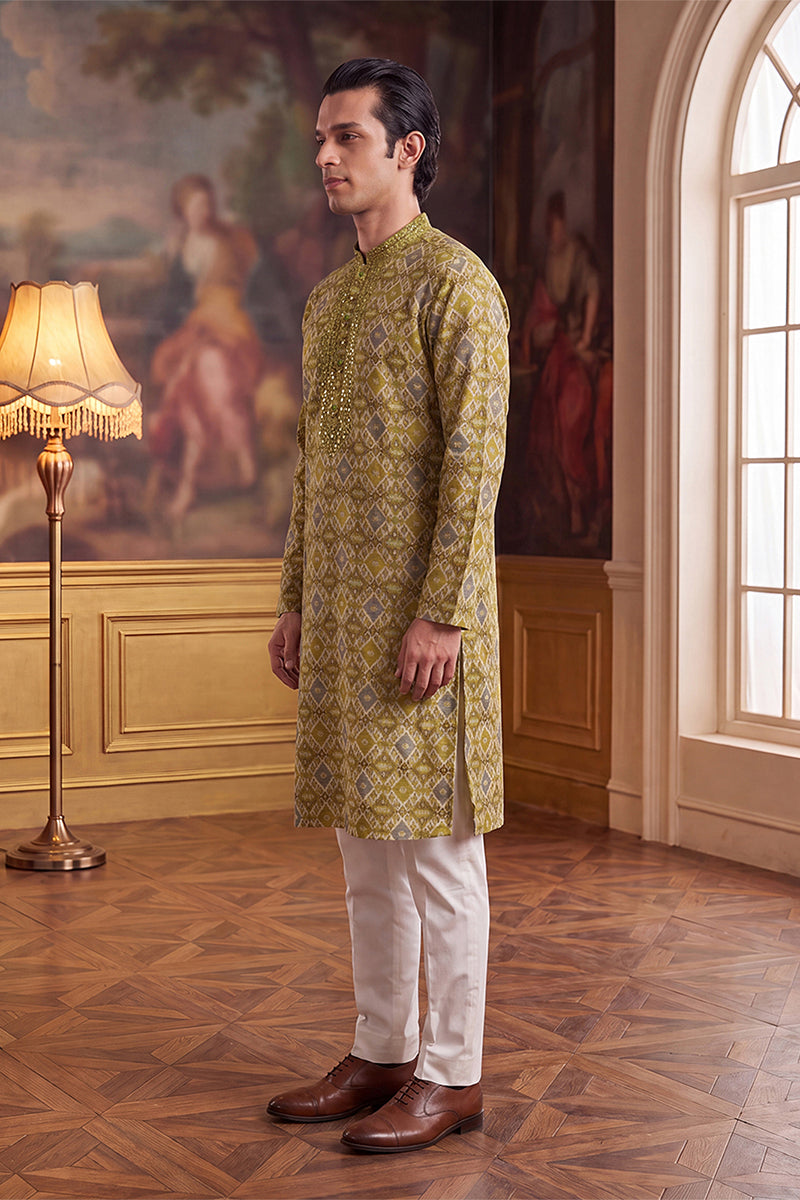 Silk Blend kurtas -mku1894 | DesiQlo