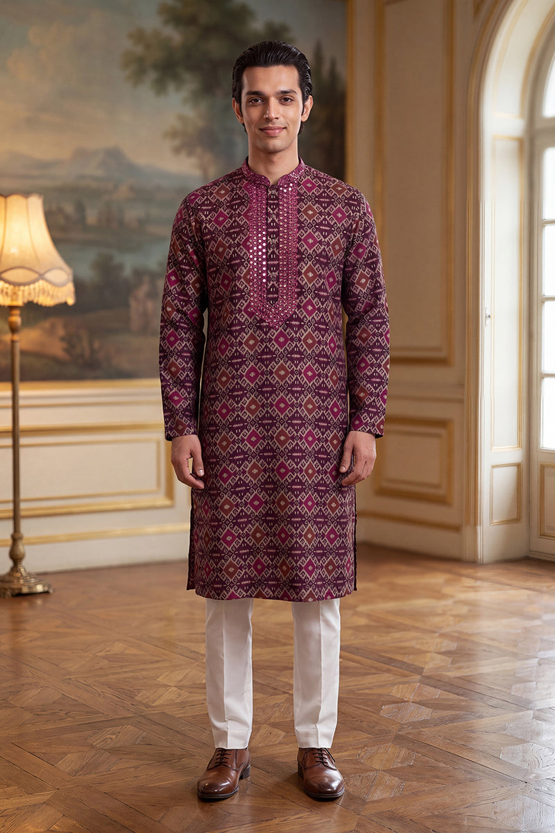 Silk Blend kurtas -mku1895 | DesiQlo