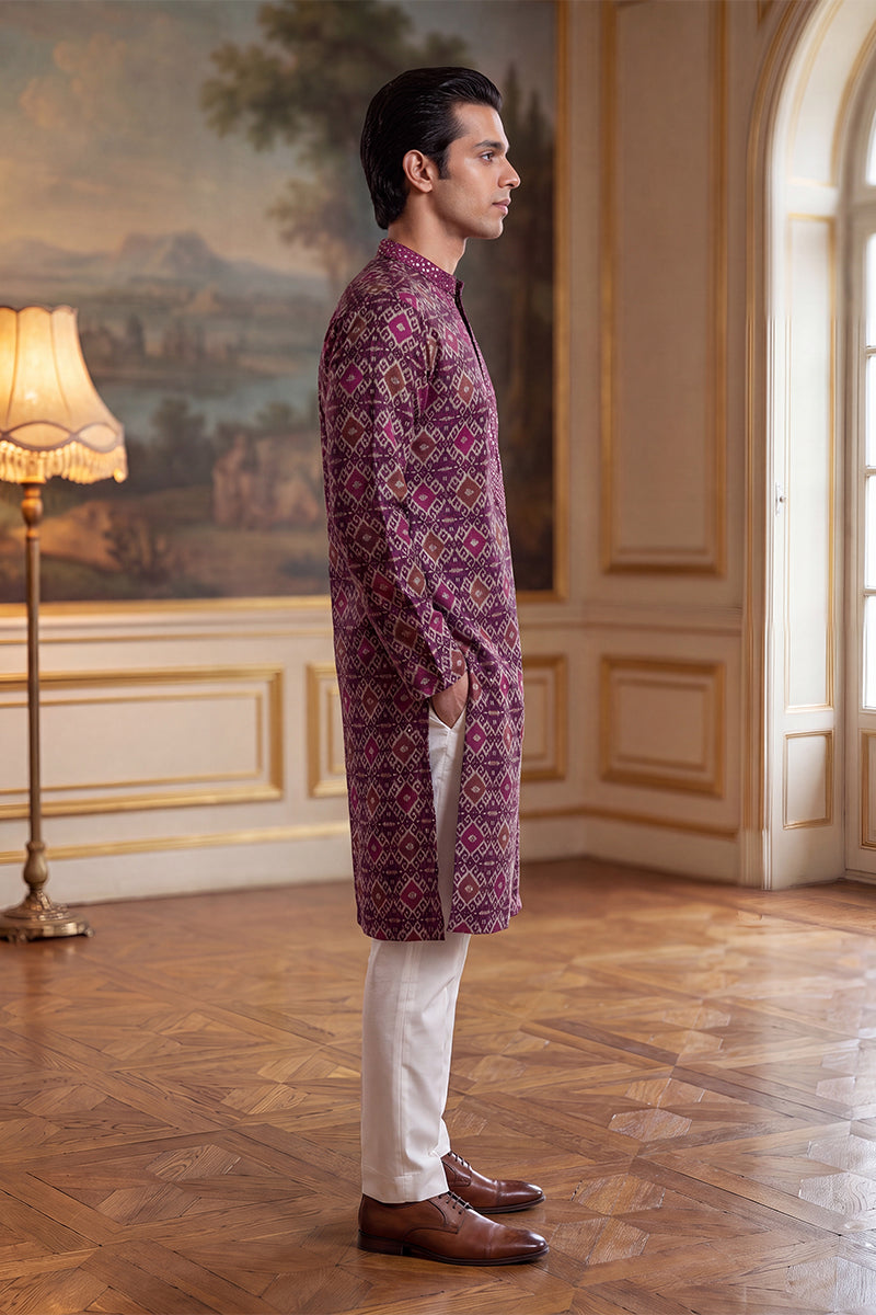 Silk Blend Kurta sets kset1895 | DesiQlo