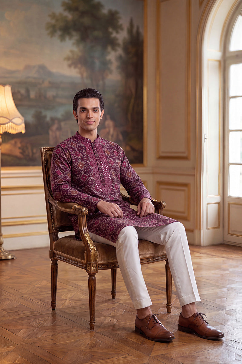 Silk Blend kurtas -mku1895 | DesiQlo