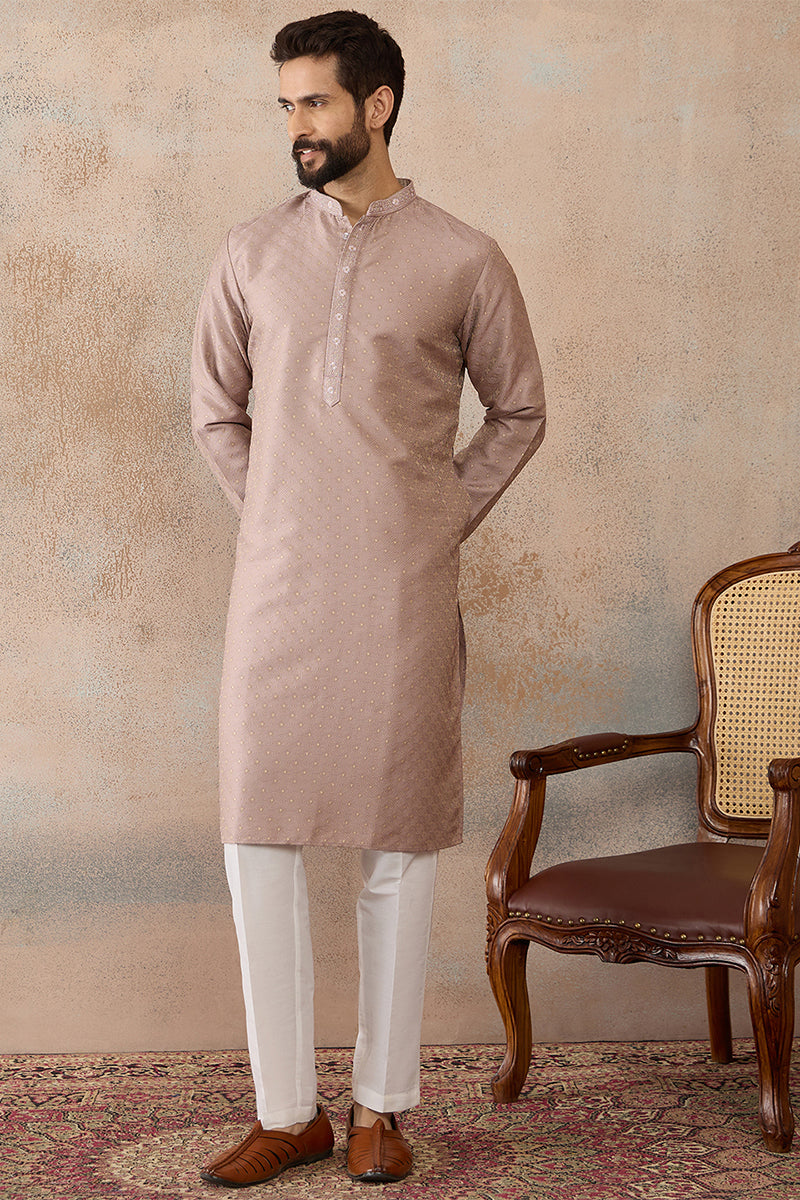 Silk Blend Kurta for Men | DesiQlo India