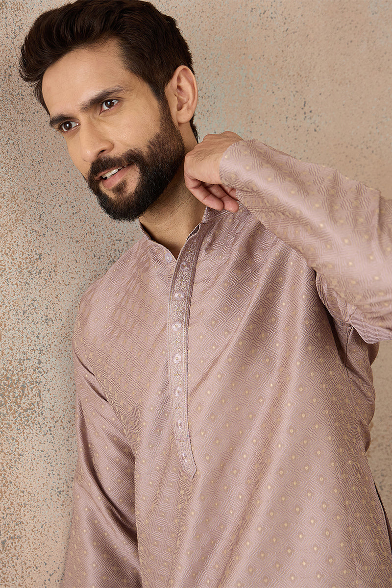 Silk Blend Kurta for Men | DesiQlo India