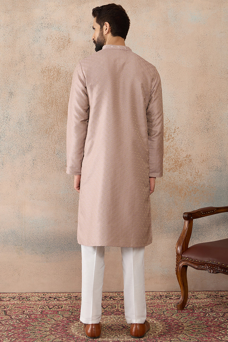 Silk Blend Kurta for Men | DesiQlo India