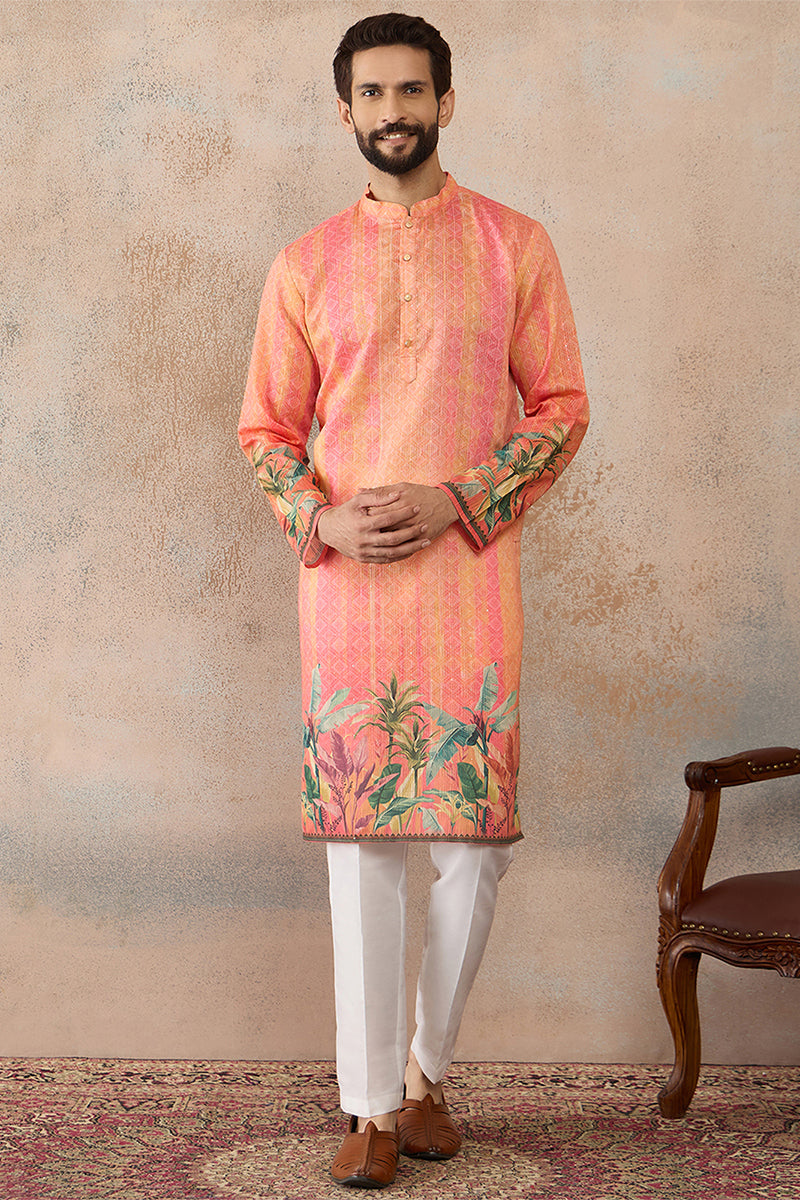 Silk Blend Kurta sets kset2369 | DesiQlo