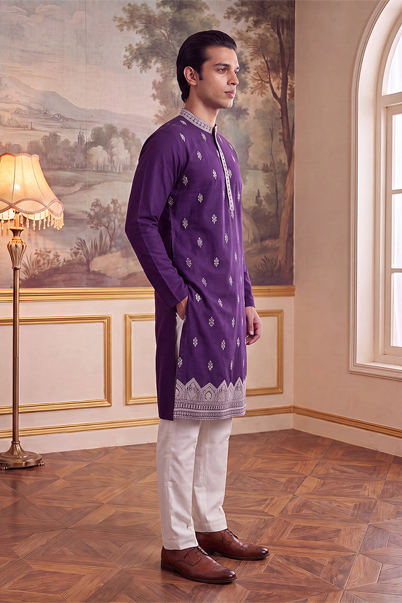 Silk Blend Kurtas -mku2487 | DesiQlo