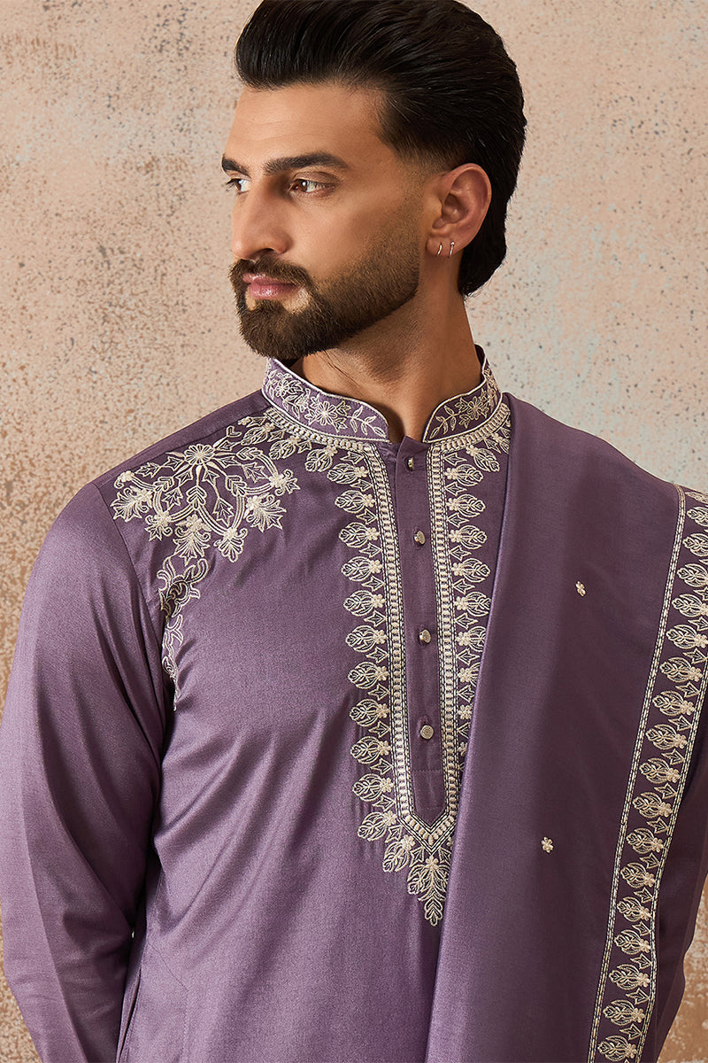 Silk Blend Kurta sets mkpd1009 | DesiQlo