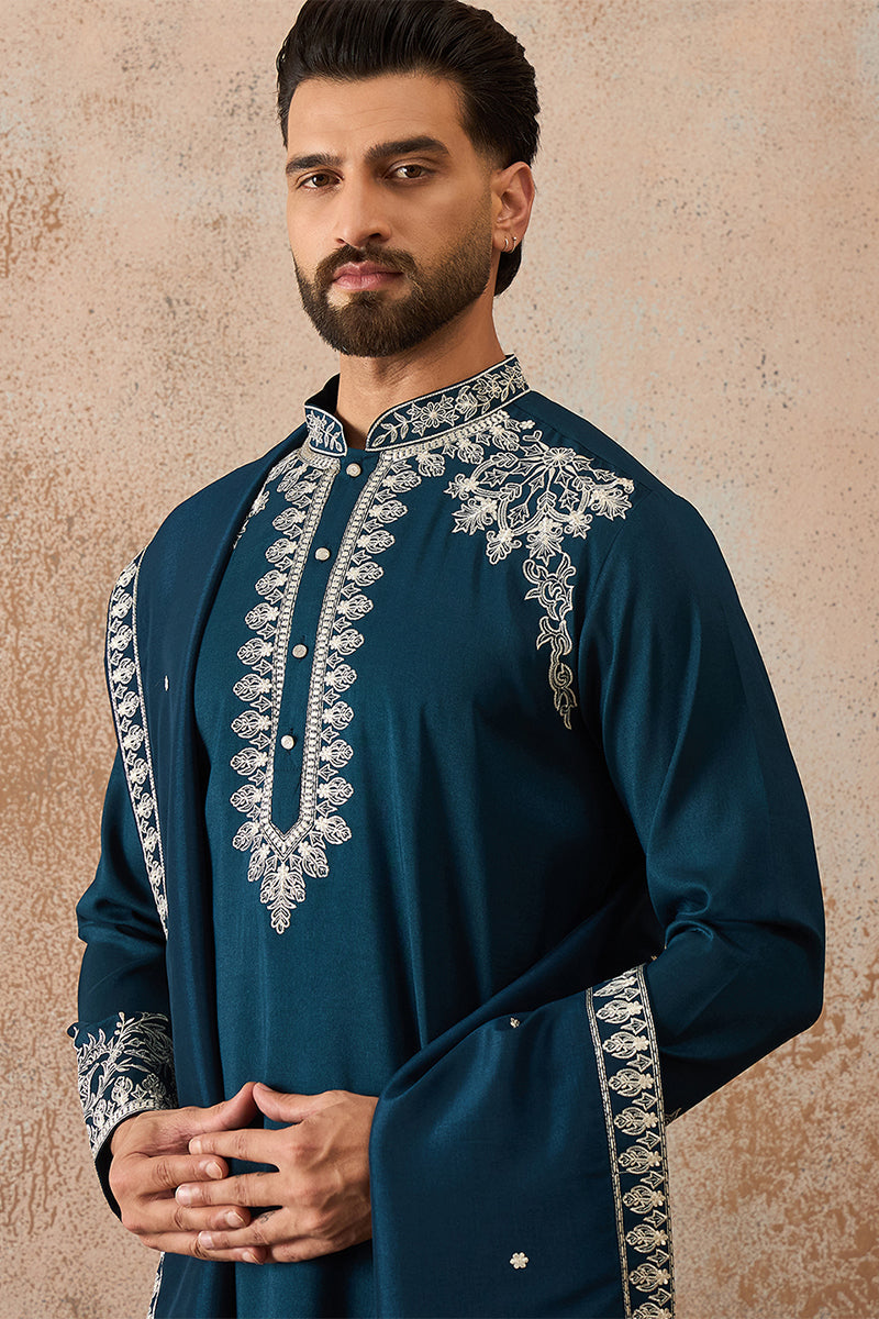 Silk Blend Kurta sets mkpd1011 | DesiQlo