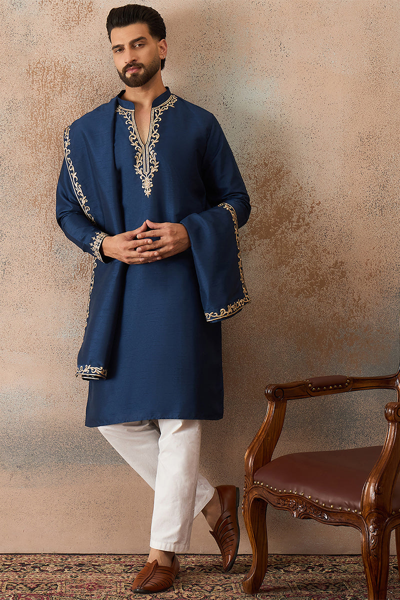 Silk Blend kurtas mkud1020 | DesiQlo