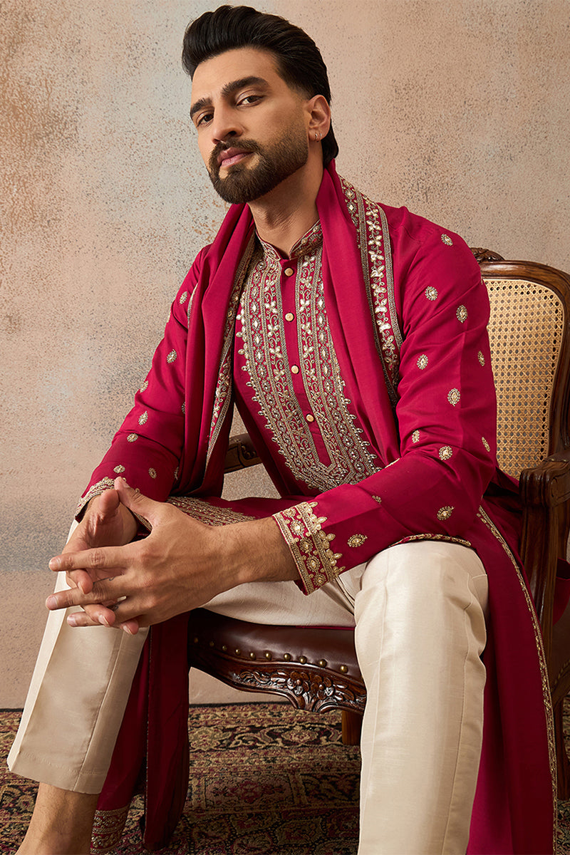 Silk Blend Kurtas mkud1030 | DesiQlo