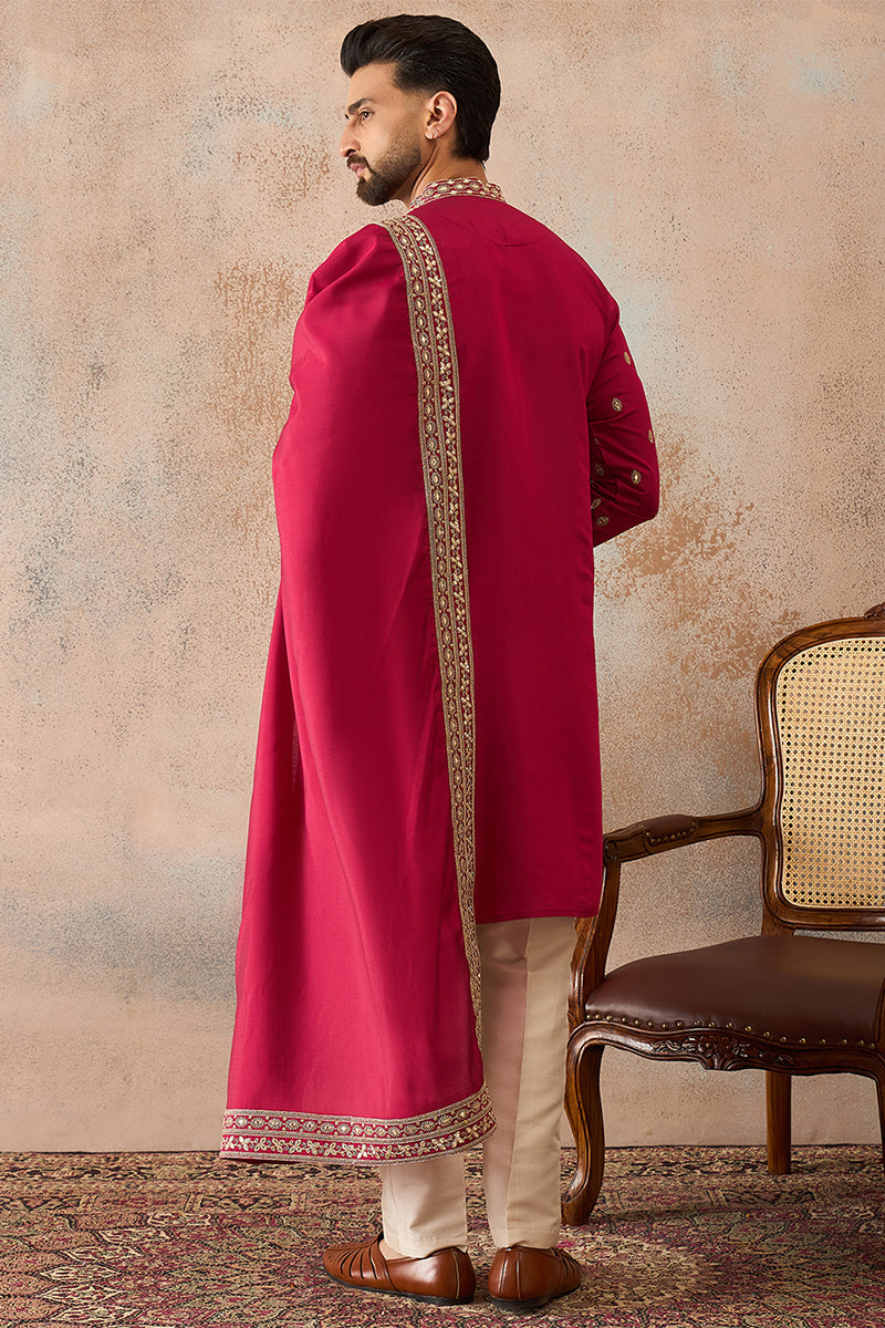 Silk Blend Kurtas mkud1030 | DesiQlo
