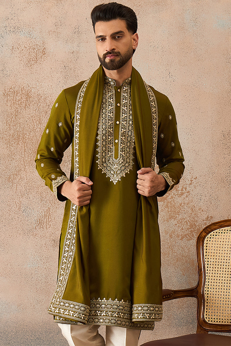 Silk Blend Kurtas mkud1031 | DesiQlo