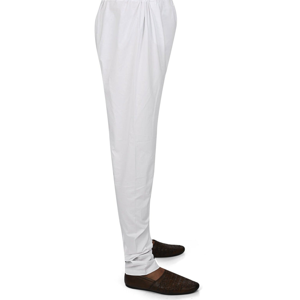 Cotton Pyjama for Men - White | PJRRPC38