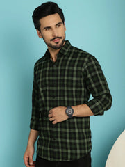 Checked Casual Shirt-SF-900