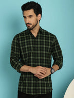 Checked Casual Shirt-SF-900