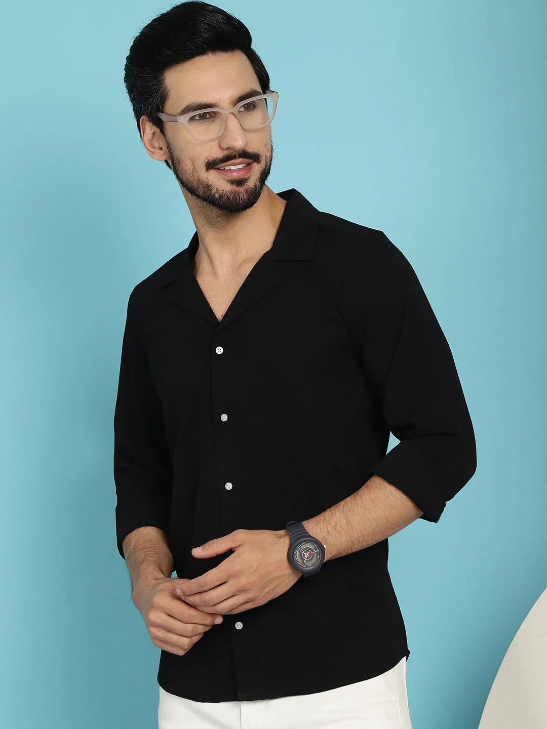 Lapel Collar Casual Assorted Style Shirt