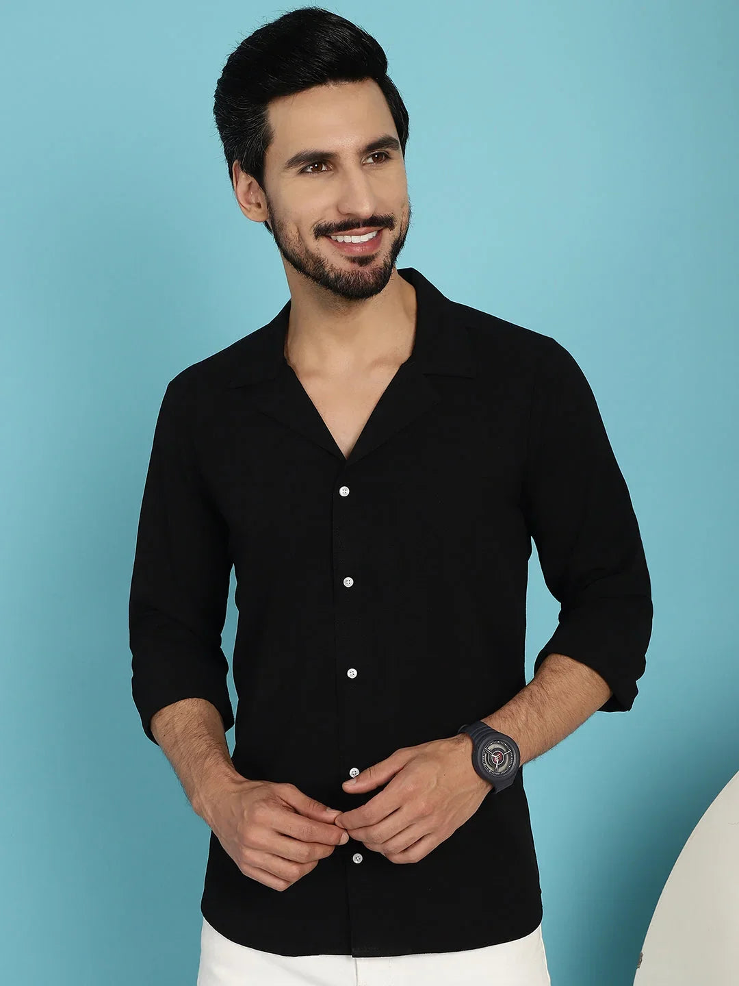 Lapel Collar Casual Assorted Style Shirt
