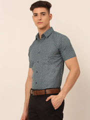 Indian Needle Men's Cotton Printed Best Shirts-SF-823