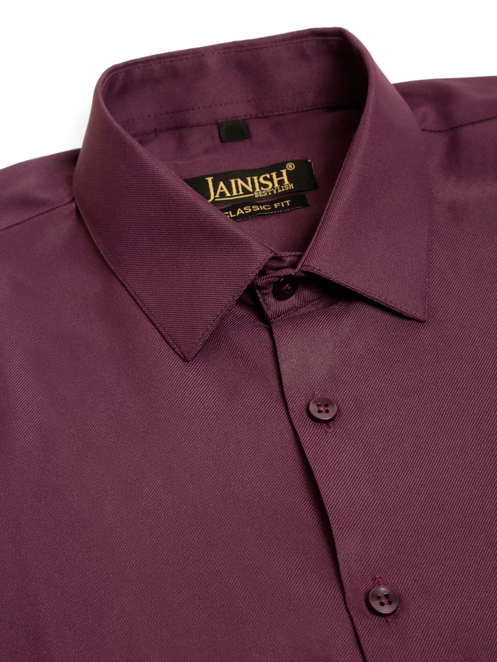 Indian Needle Men Cotton Solid Formal Shirt's-SF-833