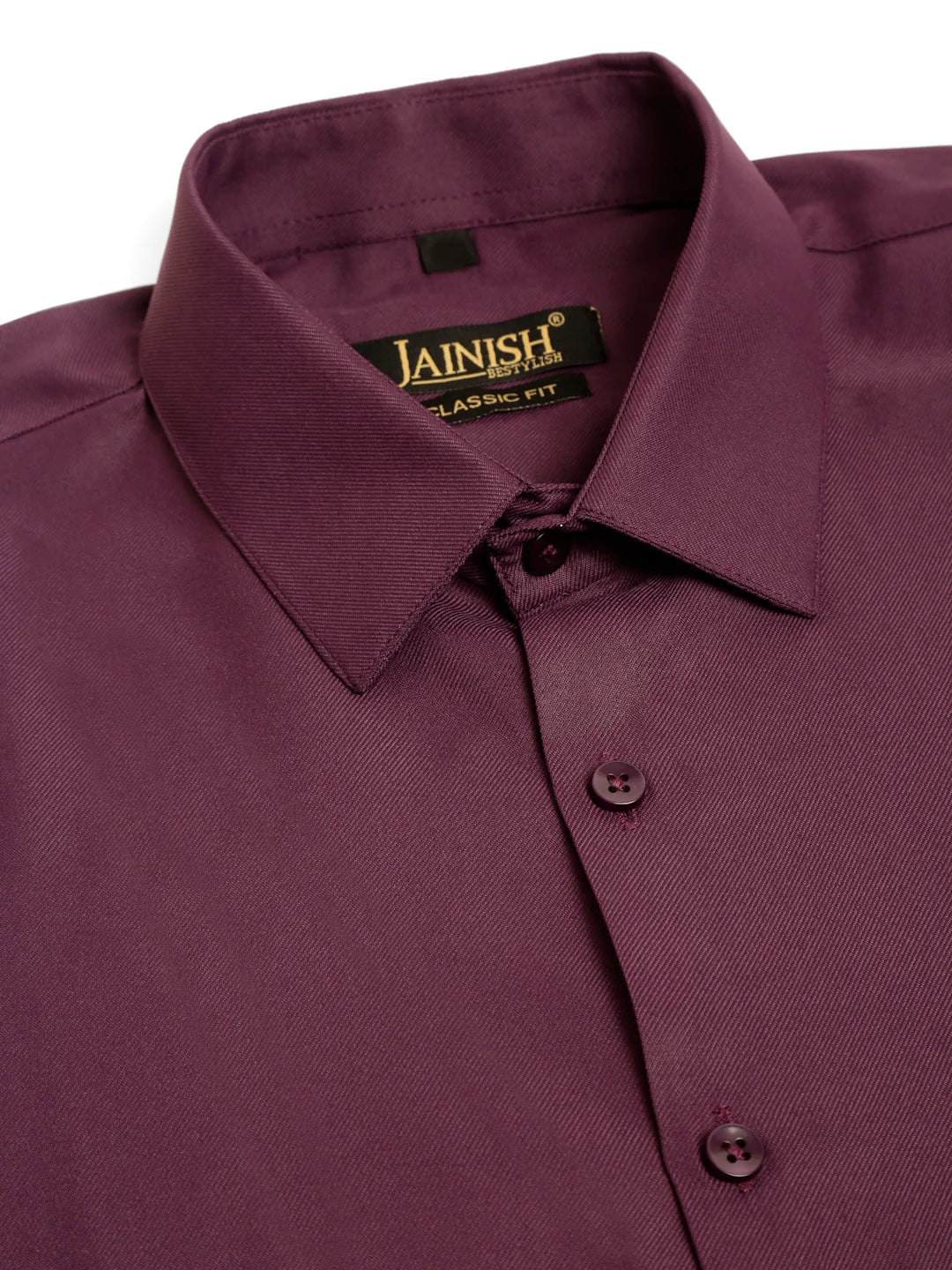 Indian Needle Men Cotton Solid Formal Shirt's-SF-833