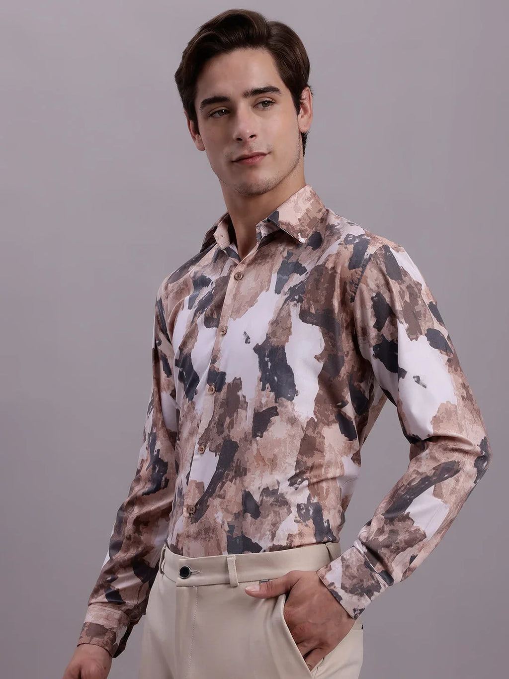 Men's Printed Bliss Formal Shirt