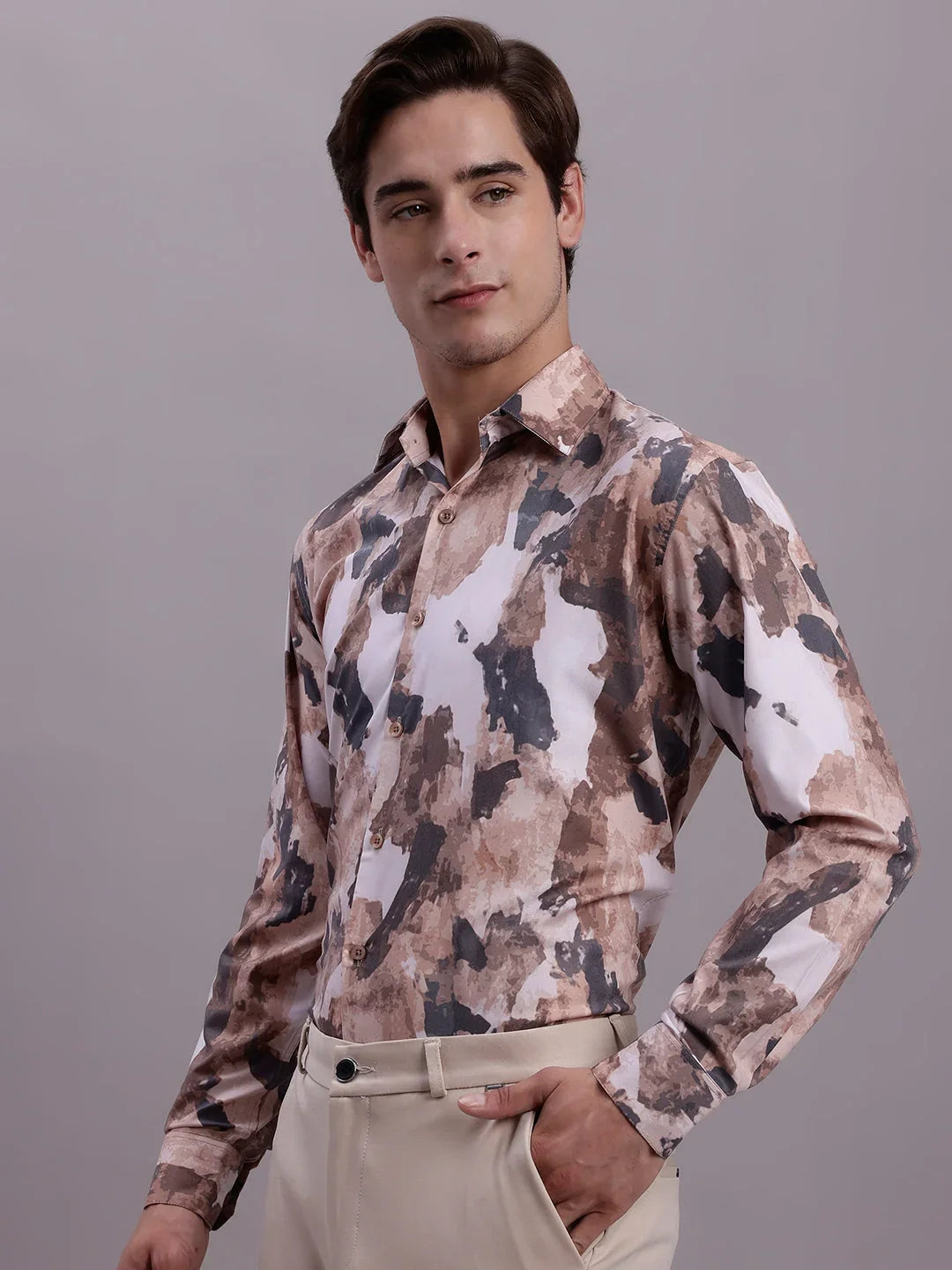 Men's Printed Bliss Formal Shirt