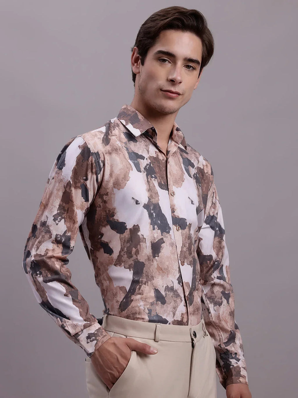 Men's Printed Bliss Formal Shirt