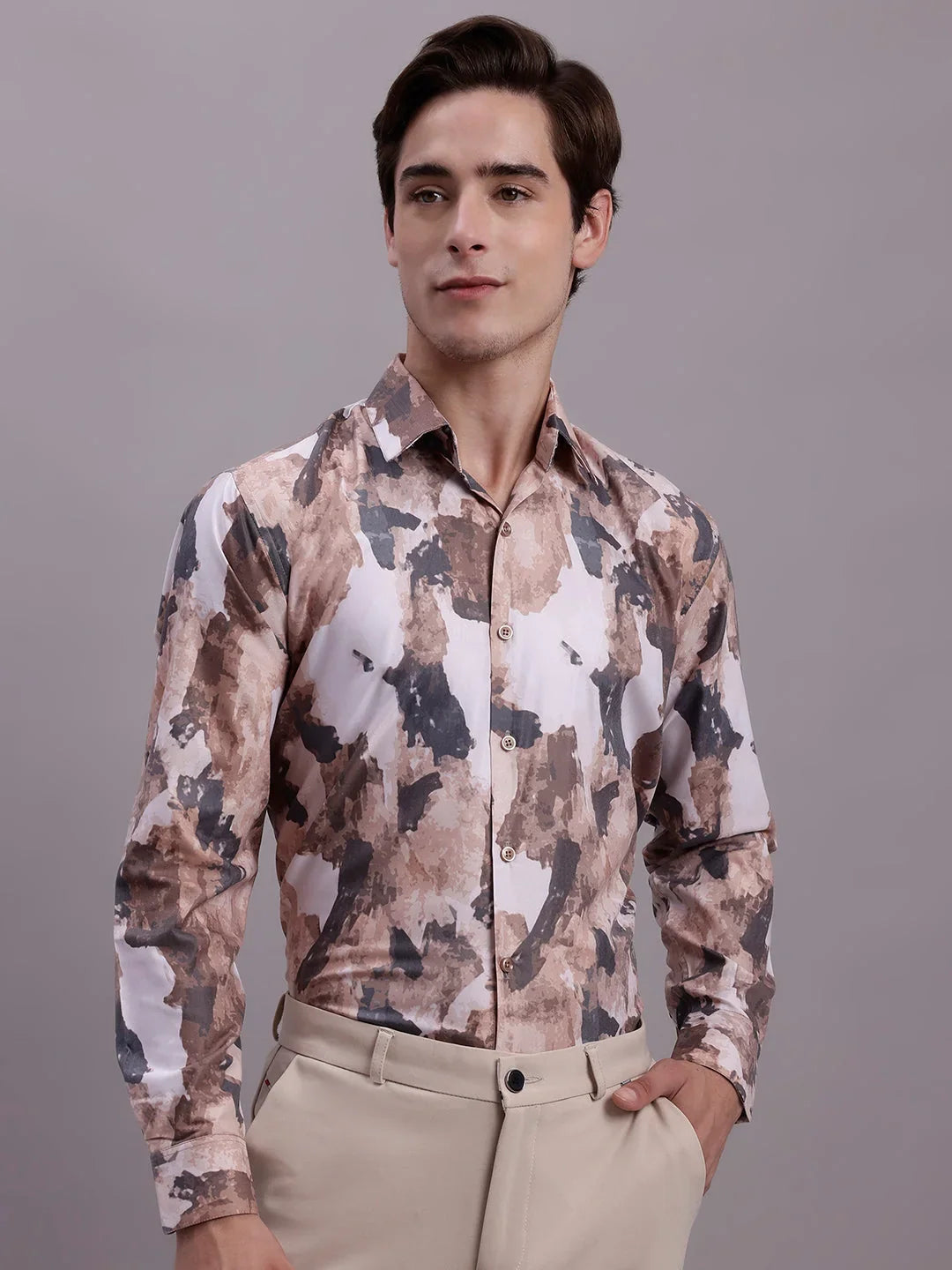 Men's Printed Bliss Formal Shirt