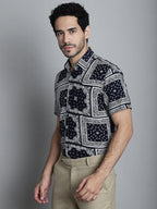Men Paisley Printed Formal Shirts