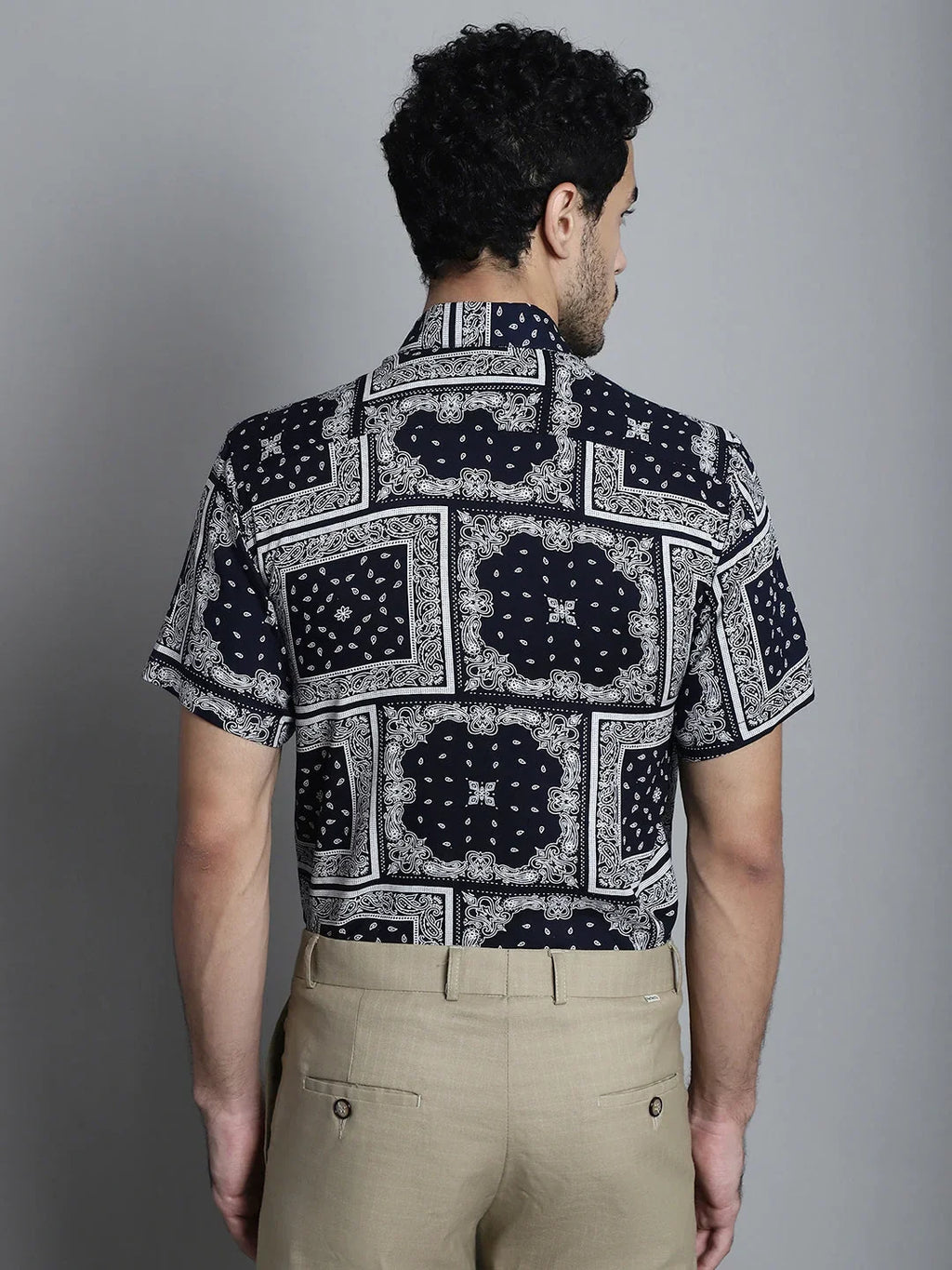 Men Paisley Printed Formal Shirts