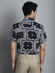Men Paisley Printed Formal Shirts