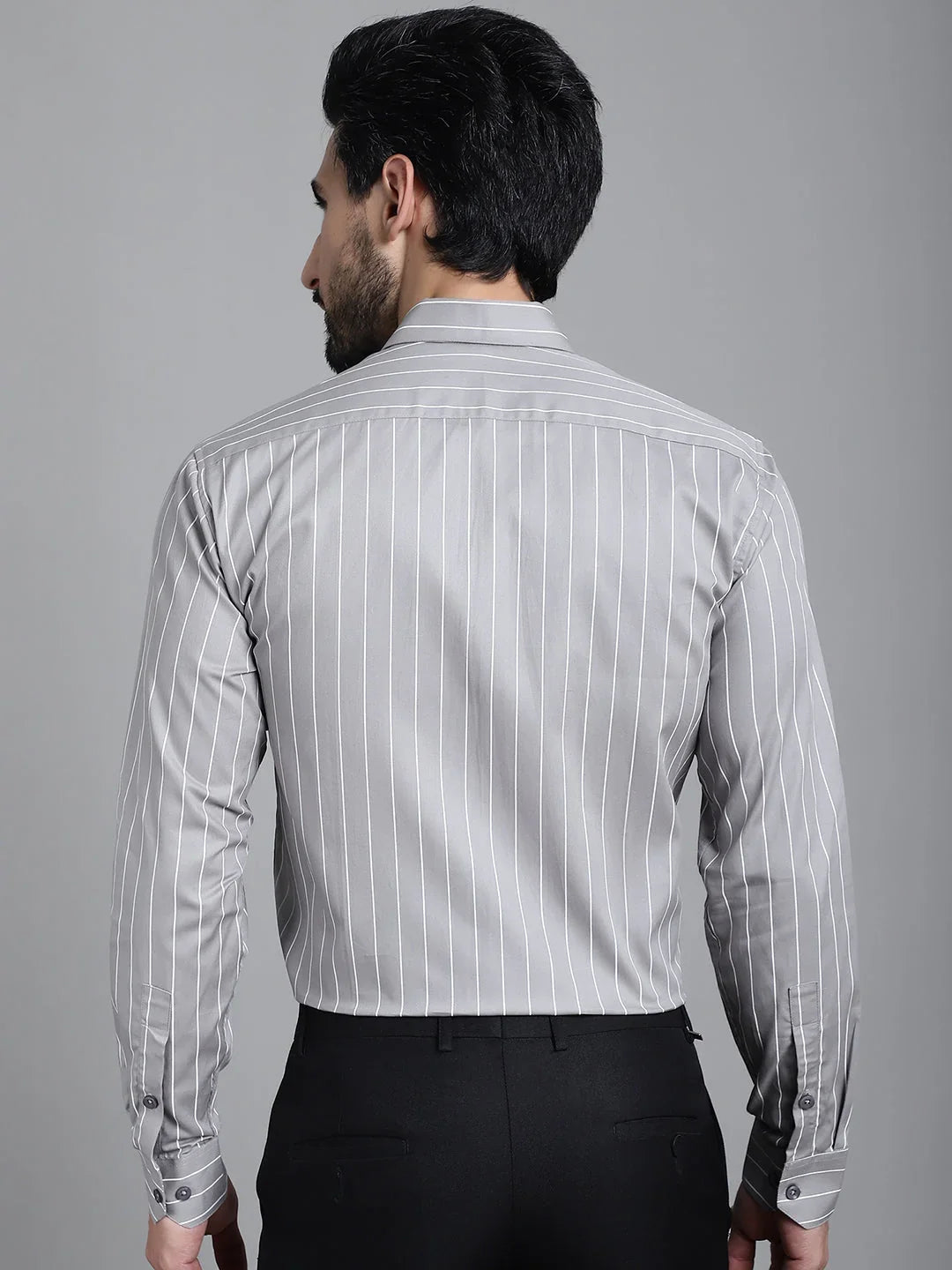 Striped Formal Shirt-SF-907