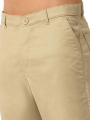 Indian Needle Men's Casual Cotton Solid- Shorts