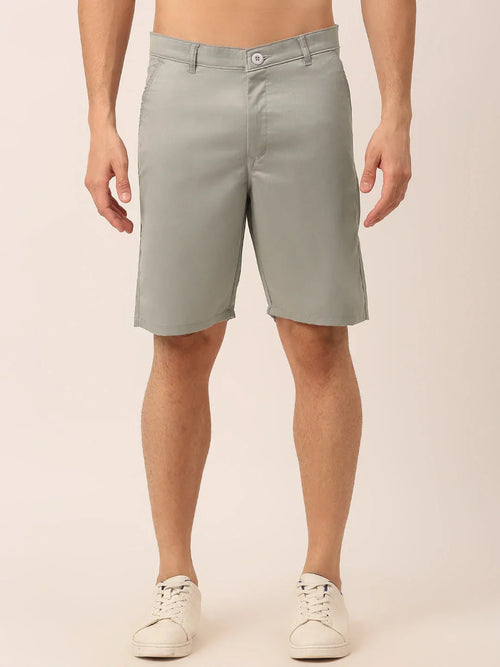 Indian Needle Men's Casual Solid Shorts