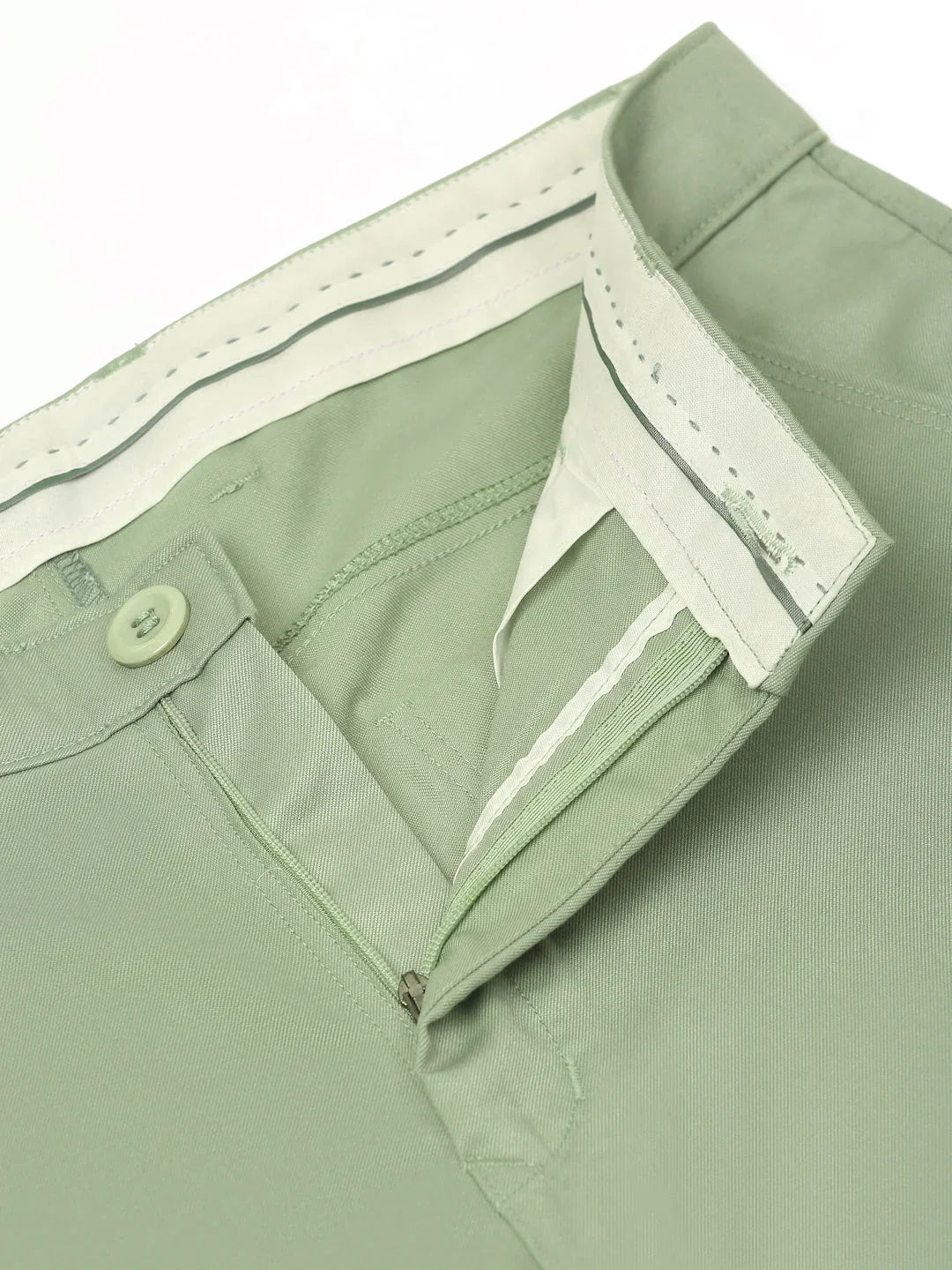 Green Cotton Solid Shorts for Men | DesiQlo India
