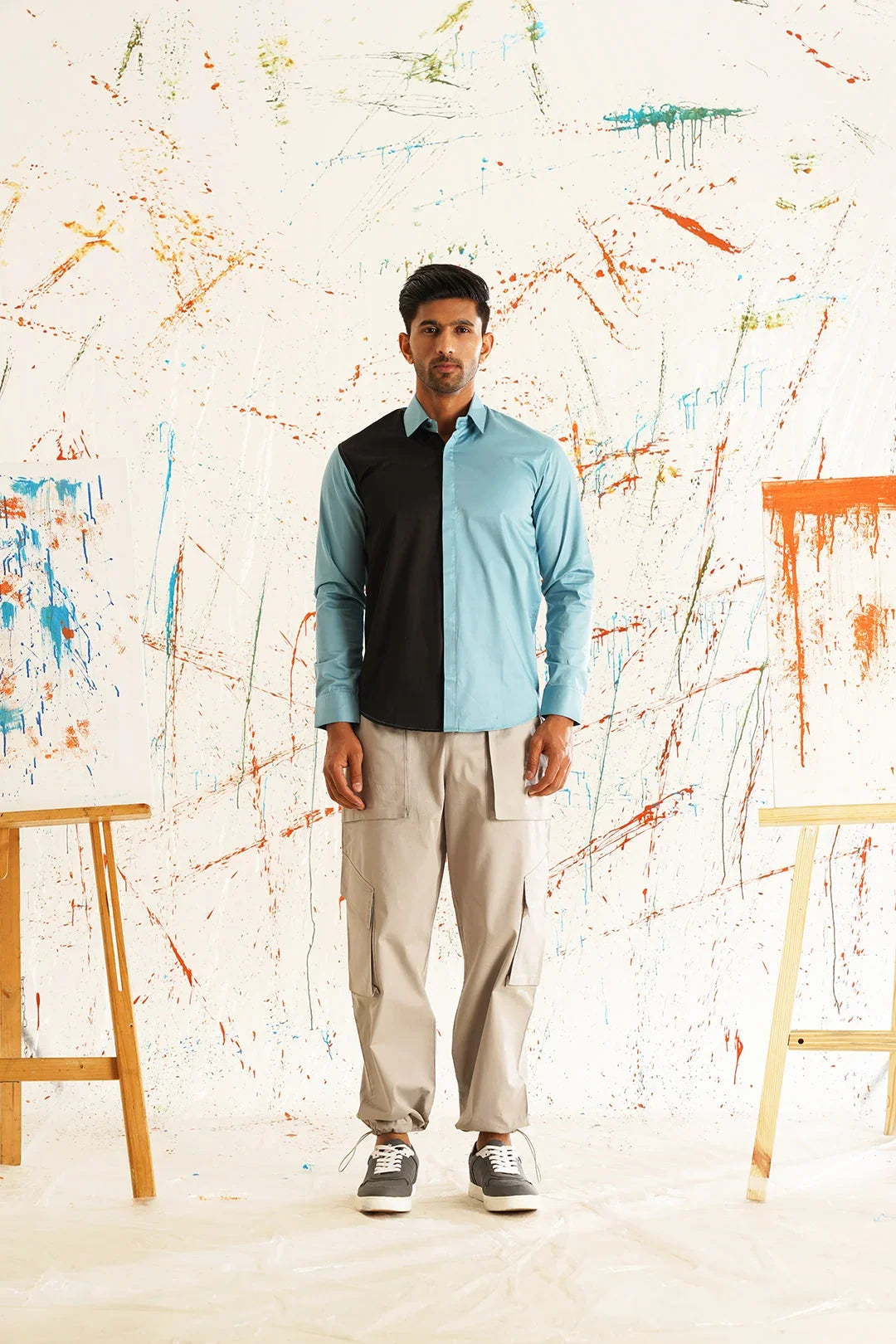 Premium Cotton Satin Casual Shirt-SF-920