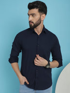 Striped Casual Shirt for Men's-SF-923Q