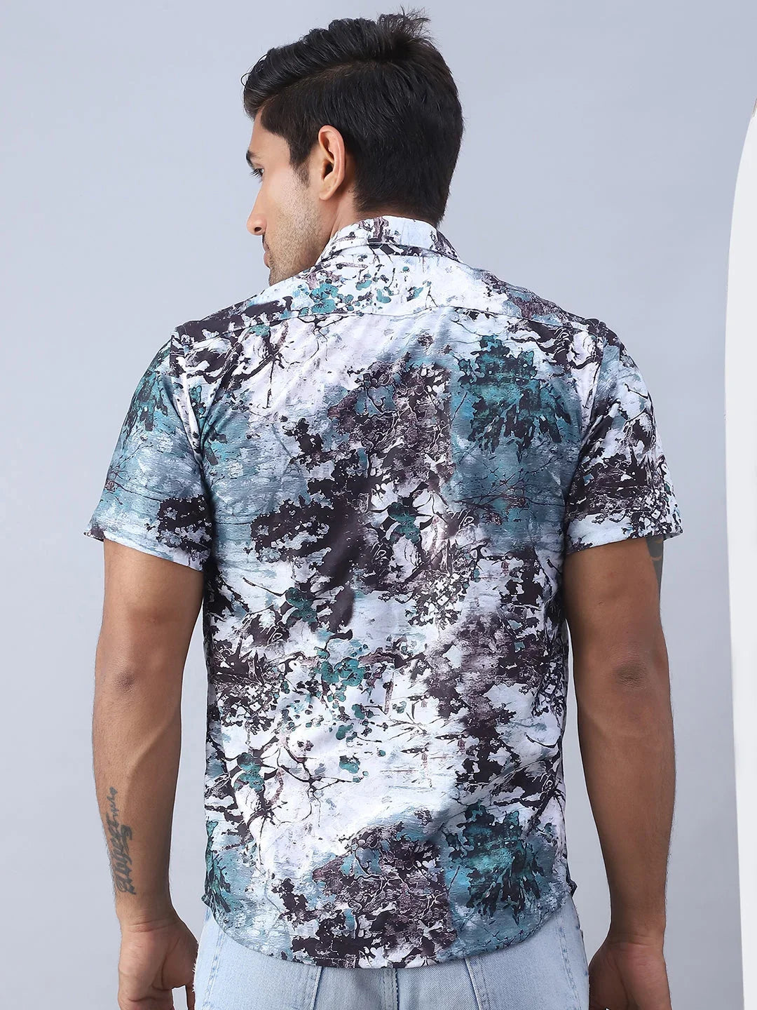 Green Cotton Solid Shirts SF_974Green | DesiQlo